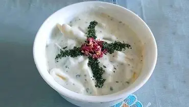 آموزش تهیه بورانی کنگر و ماست کرمانشاهی