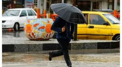 هشدار هواشناسی در خصوص رگبار، رعدوبرق و گردوخاک