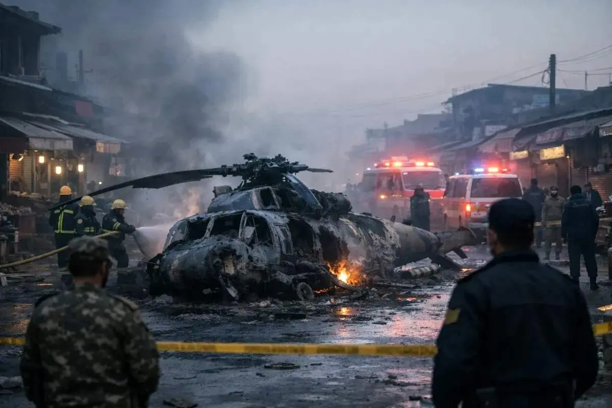 روایت کامل سقوط مرگبار بالگرد هوانیروز در اصفهان 