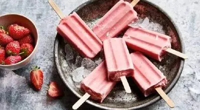 بستنی یخی خوشمزه با این مواد ساده 