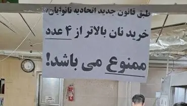  نانوای متخلف نقره داغ شد+ فیلم