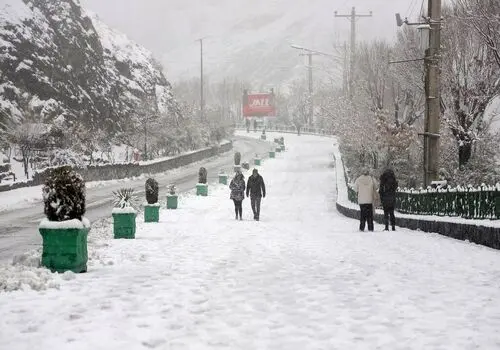 دمای تهران به زیر صفر می رسد 