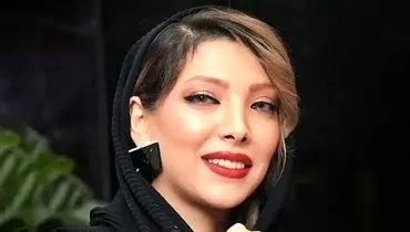 گریم جالب صدف اسپهبدی در پشت‌ صحنه یک نمایش