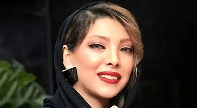 گریم جالب صدف اسپهبدی در پشت‌ صحنه یک نمایش