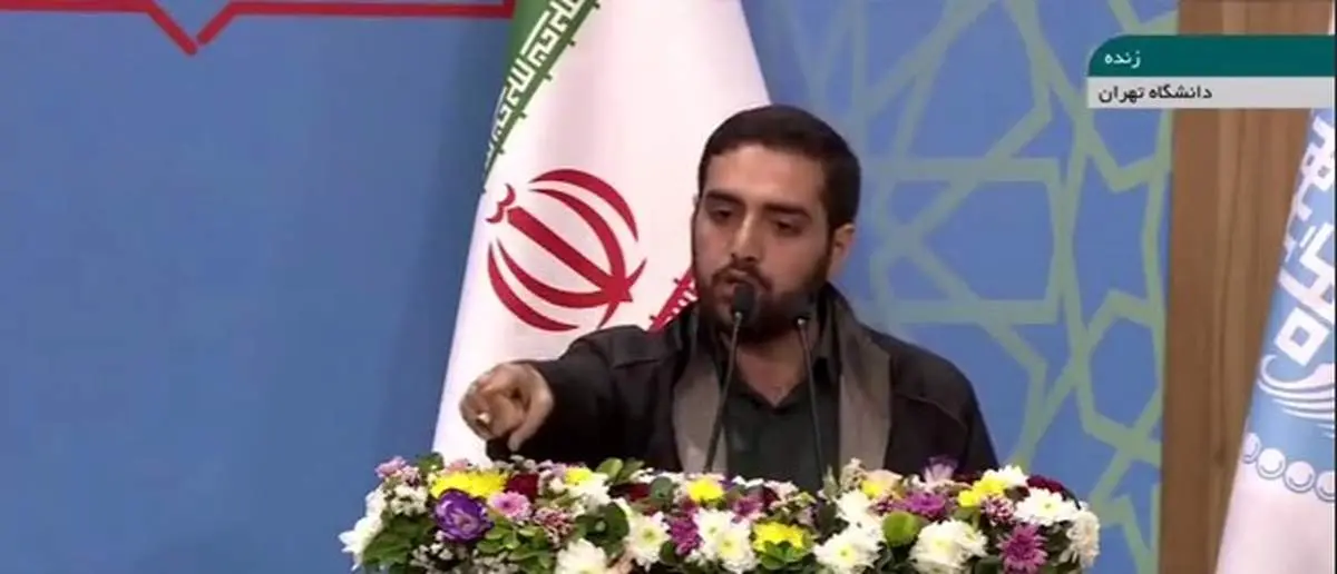 صحبتهای اعتراضی دانشجویی که رئیسجمهور به او تریبون داد+ فیلم