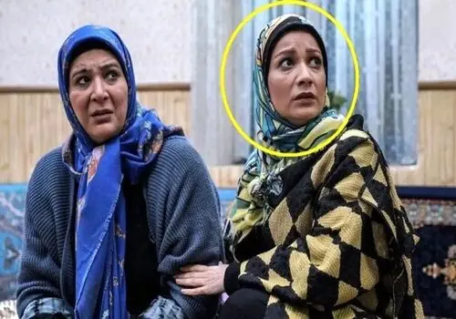 چهره متفاوت فهیمه «پایتخت» در استایلی تمام مشکی!