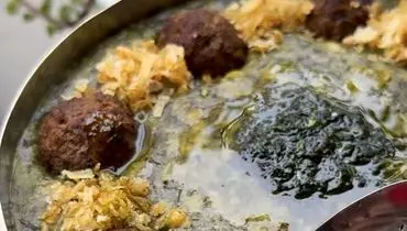عصرونه امروز: آش برگ مو؛ طعم بهار در سفره شما!