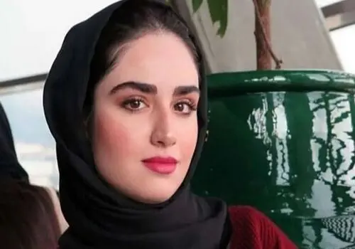 هانیه غلامی با تیپ خاص «توری و ریشه‌دار»