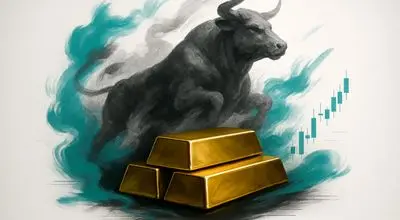 طلای نقدی در آستانه انفجار تاریخی؛ رکورد ۴۴۰۰ دلاری نزدیک است