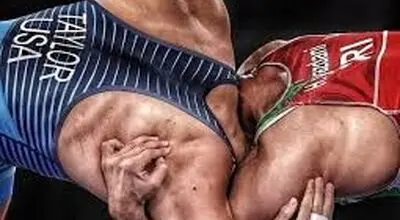 لحظه خداحافظی تلخ قهرمان المپیک از رقابت‌های جهانی کشتی + فیلم