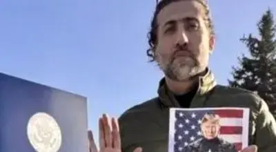 وطن پرستی به سبک آقای مجری سابق!+عکس