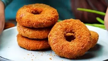 شام امشب با من: دونات مرغ؛ یک پیش‌غذای خلاقانه و خوشمزه برای مهمانی‌ها