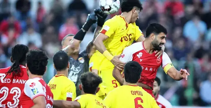 پرسپولیس صفر ـ فولاد یک؛ مثلث سرخ علیه سرخ‌پوشان!+گل‌ها، خلاصه بازی و حواشی