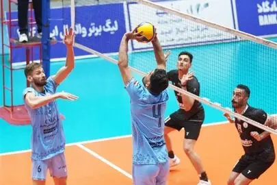 تیم ملی والیبال ایران مغلوب بلاروس شد