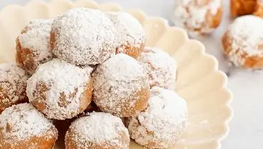 کوکی‌های برفی یخچالی؛ نرم، خامه‌ای بدون حتی یک دقیقه پخت