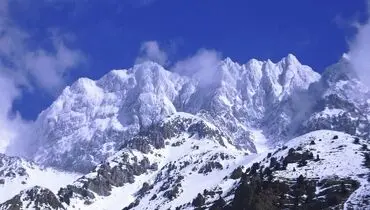 اینجا سوئیس نیست؛ نمای برفی زیبای اشترانکوه ایران+ فیلم