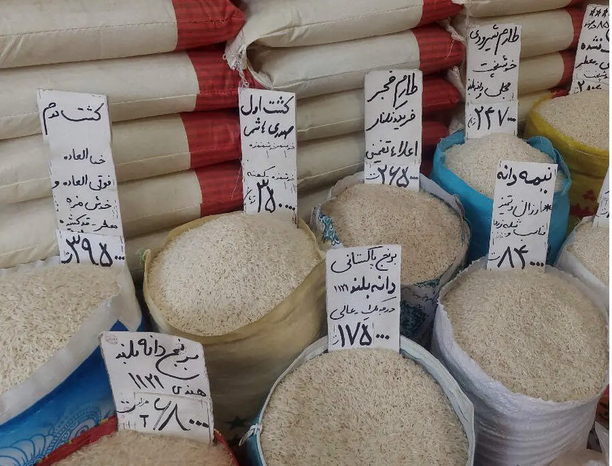 قیمت جدید برنج  هندی و پاکستانی اعلام شد