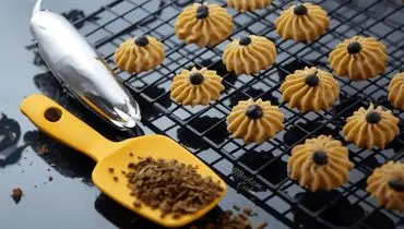 طرز تهیه شیرینی رزت نسکافه ای برای نوروز