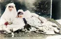 عکس سنگ قبر دختر ناصرالدین شاه در بهشت زهرای تهران