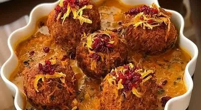 طرز تهیه کوفته هلو خوشمزه و مخصوص به روش اصل شیرازی