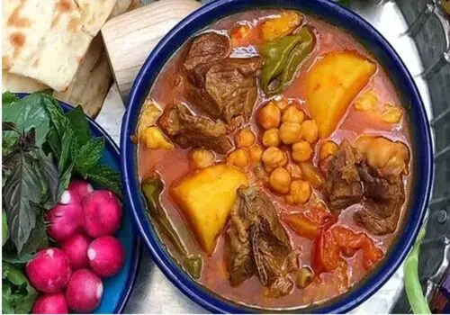 طرز تهیه آبگوشت ماست تبریز خوشمزه