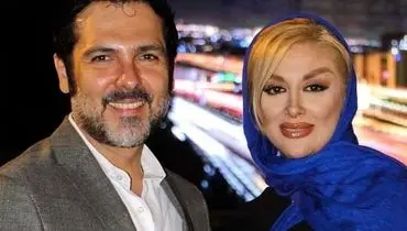 جدیدترین عکس کوروش تهامی با همسرش