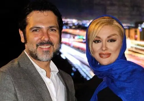 جدیدترین عکس کوروش تهامی با همسرش