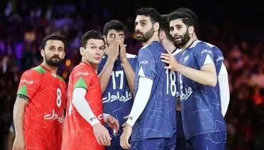 حریفان جهانی تیم ملی والیبال ایران مشخص شدند
