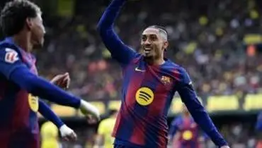 بارسلونا روی نوار پیروزی؛ ویارئال ۱۰ نفره در خانه تسلیم شد