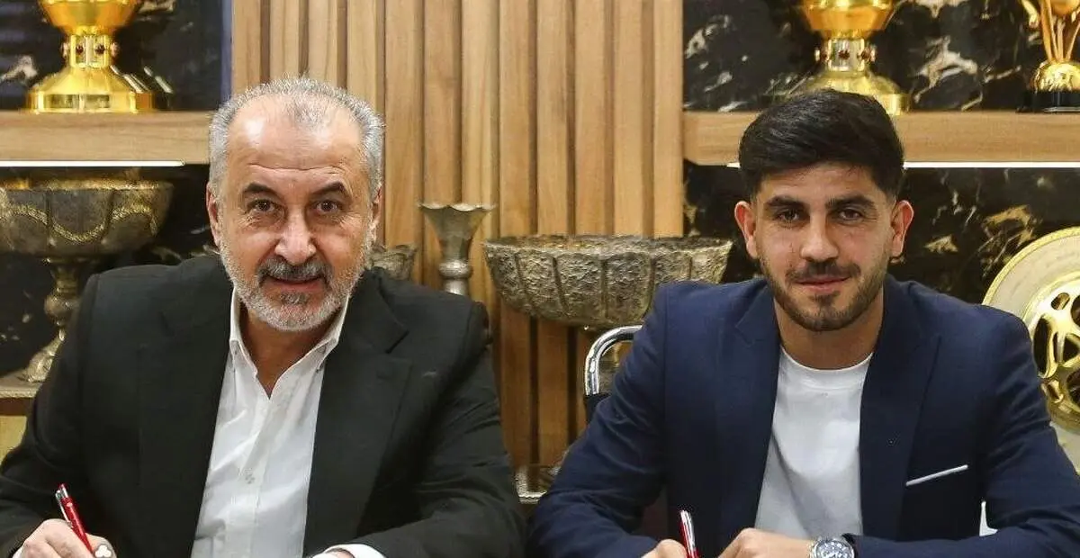اولین تصویر از هافبک جدید با پیراهن پرسپولیس