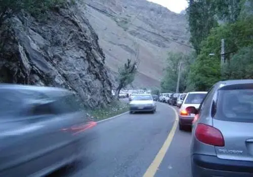 
جاده چالوس بسته شد
