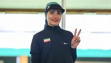 افتخار آفرینی بانوی ایرانی در رشته تپانچه ۲۵ متر 