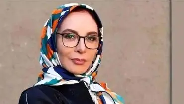 عکسی متفاوت از افسانه بایگان و شاعر عارف خراسانی