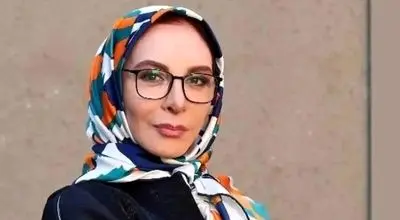 عکسی متفاوت از افسانه بایگان و شاعر عارف خراسانی