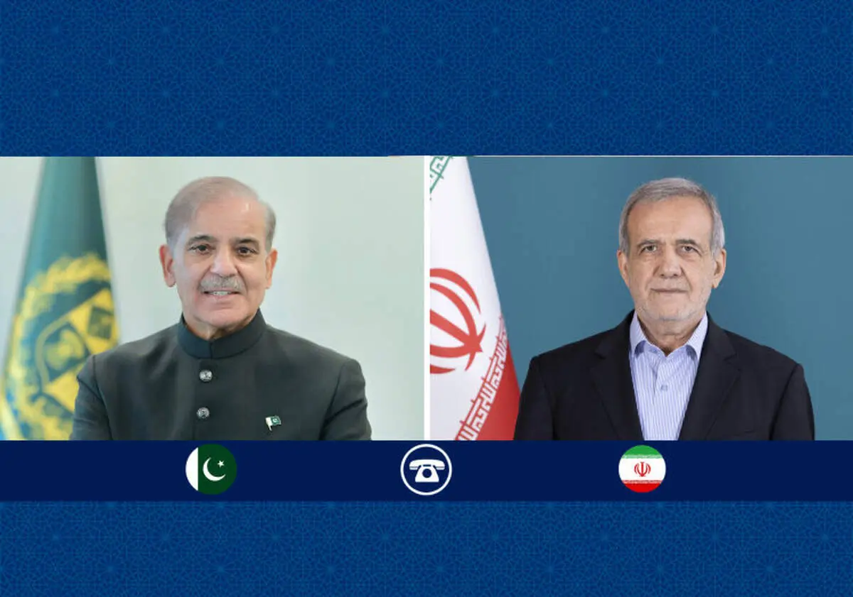 گفت‌وگو پزشکیان با نخست وزیر پاکستان 