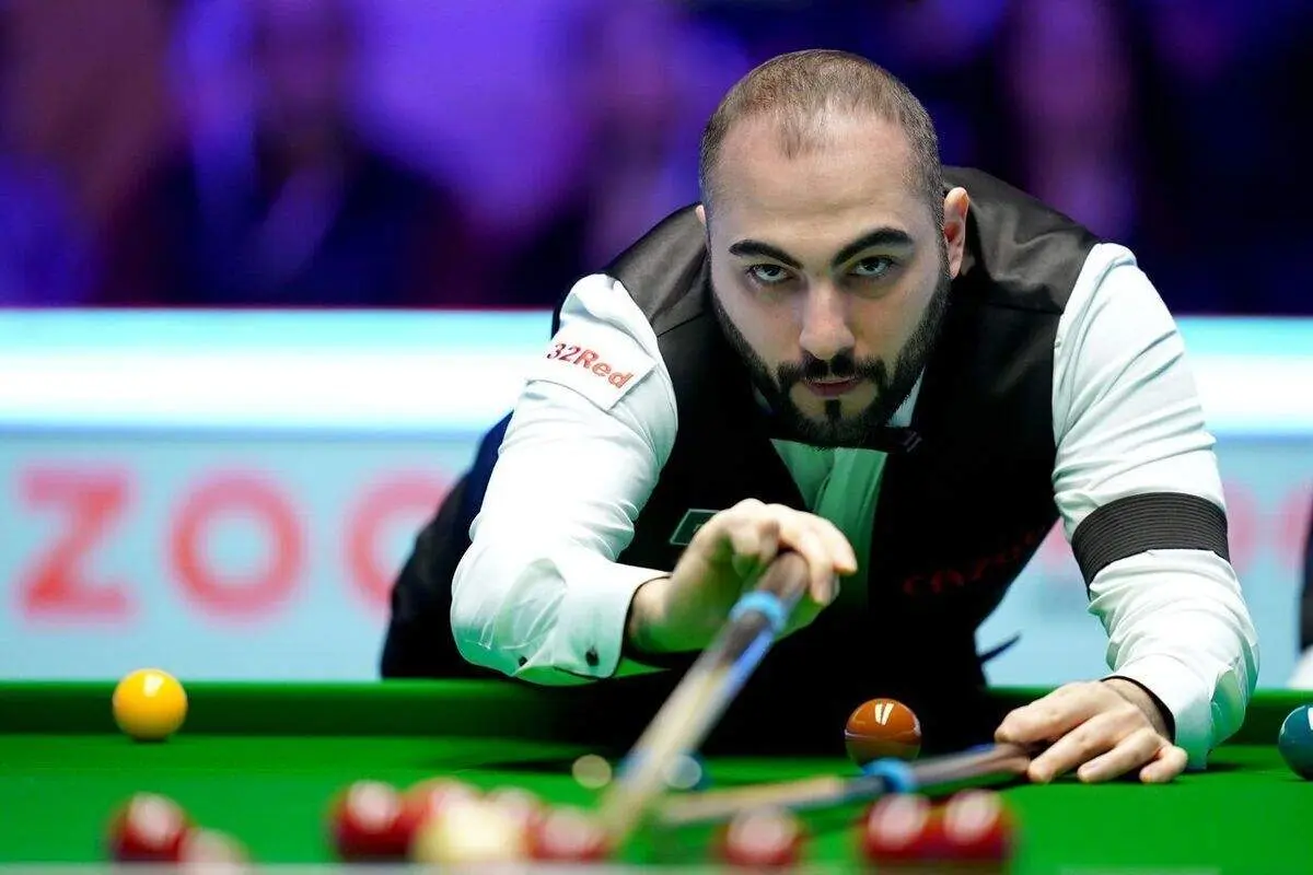 اسنوکر قهرمانی جهان؛ گزارشی از نتیجه بازی حسین وفایی امروز