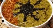 طرز تهیه آش شغلم با دم گوساله