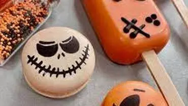 طرز تهیه شکلات هالووینی به شکل عنکبوت
