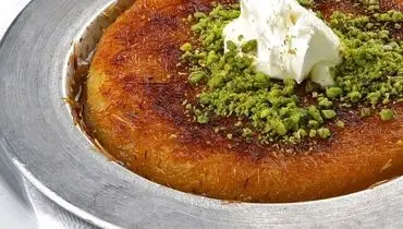 طرز تهیه کنافه با شربت زعفران؛ دسر ترکی خوش‌طعم برای مهمانی‌ها