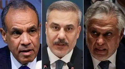 مذاکرات وزیران خارجه این سه کشور درباره ایران و آمریکا 