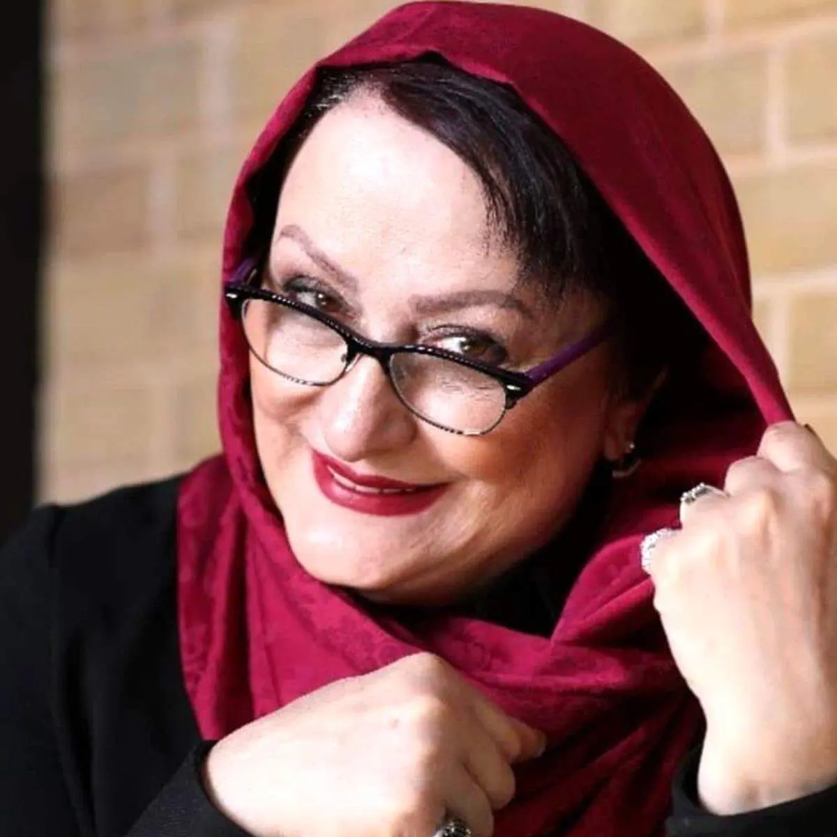 استوری کریسمسی مریم امسر جلالی با کلاه قرمز جشن+عکس