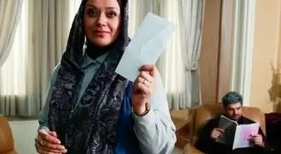 الهام چرخنده خادم حرم شد/عکس