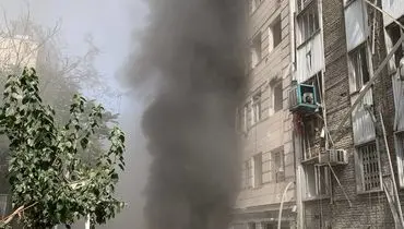 تصاویر انفجار در محدوده خیابان ولیعصر تهران| ببینید

