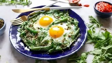 طرز تهیه نرگسی لوبیا سبز؛ یک غذای بدون گوشت اما مقوی