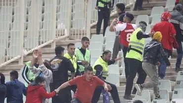 حادثه ناخوشایند برای هوادار پرسپولیس در اصفهان؛ سر یک پرسپولیسی شکست