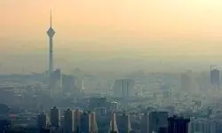 هوای تهران نارنجی و هوا همچنان آلوده است