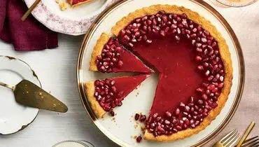 طرز تهیه تارت انار مخصوص شب یلدایی / آموزش درست کردن یک دسر خوشمزه برای شبیلدا 