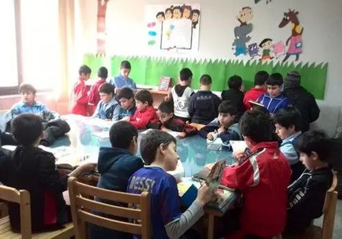  راه اندازی «مدرسه سیار» برای کودکان فلسطینی+ فیلم