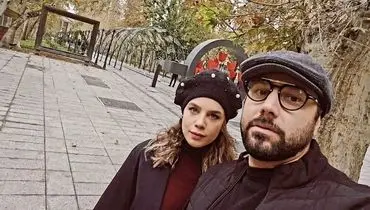بازار گردی احسان خواجه امیری به همراه همسرش در بازار بزرگ تهران