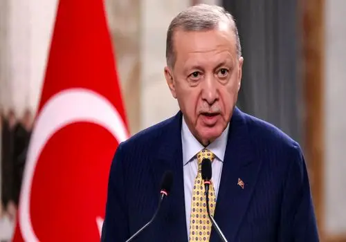 اردوغان انگشت ماکرون را گرفت و ول نکرد! +ویدیو